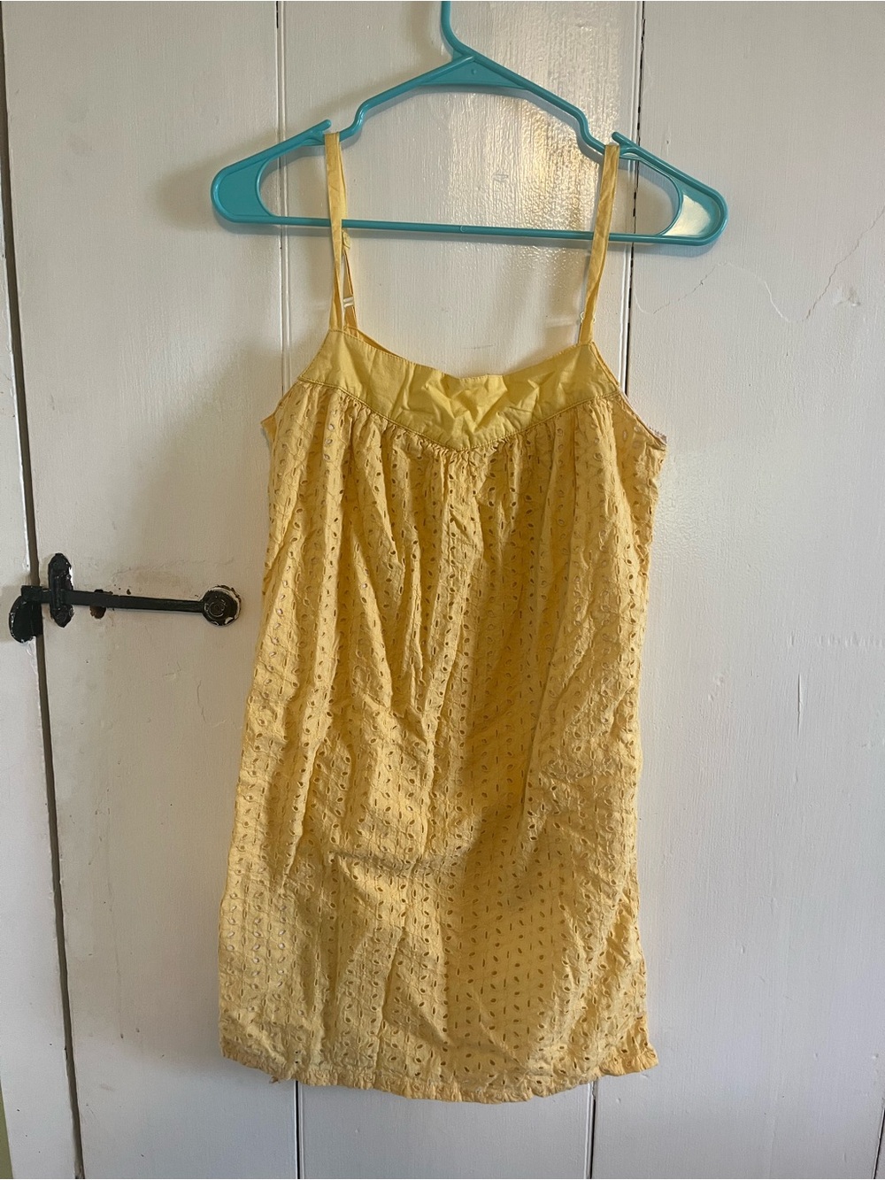 Roxy Yellow Spaghetti-Strap Sundress